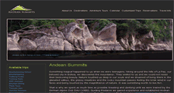 Desktop Screenshot of andeansummits.com